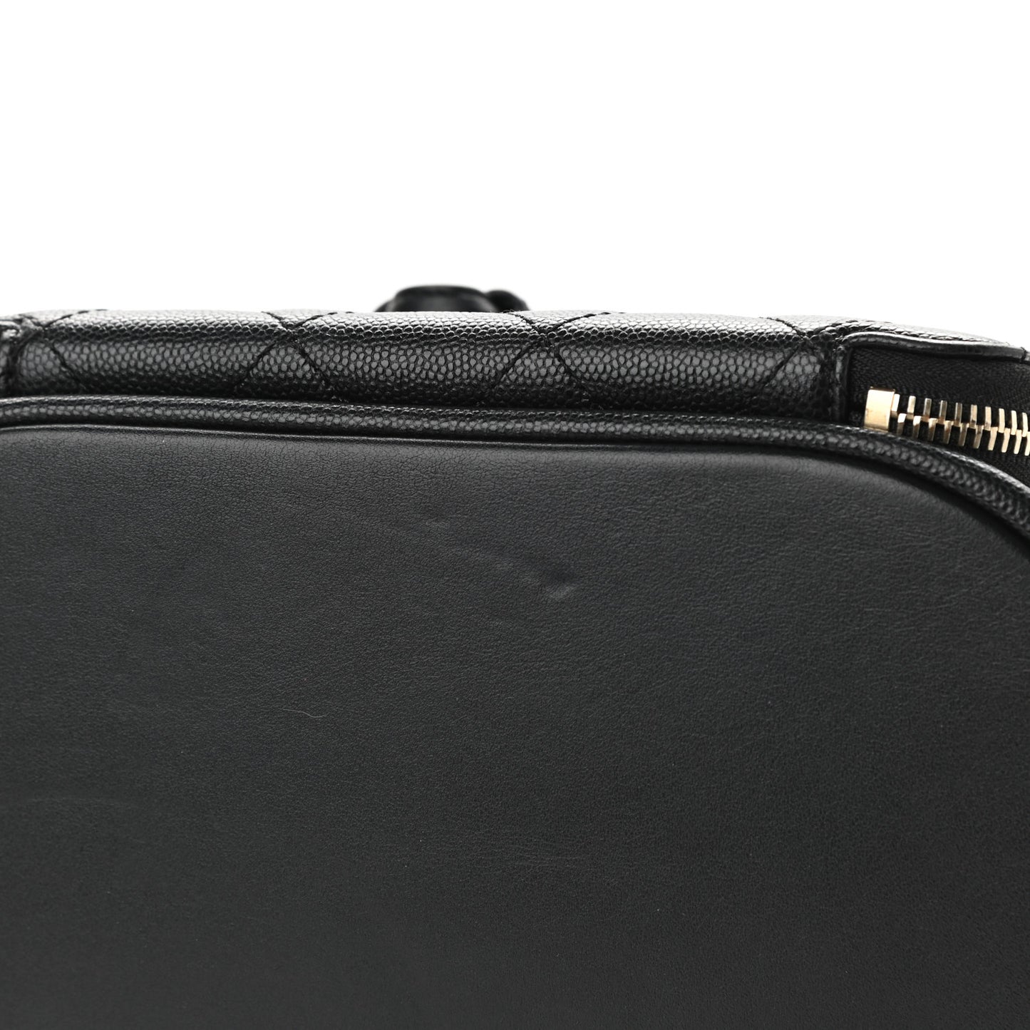 Caviar Quilted Business Affinity Backpack Black