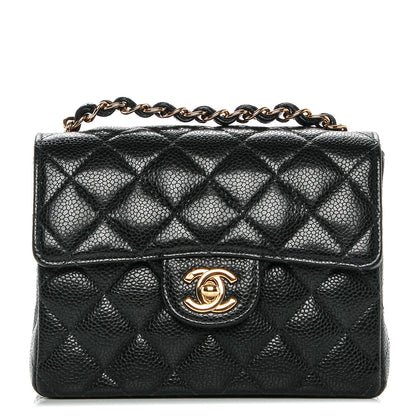 Chanel Caviar Quilted Mini Square Flap Black 1 of 6