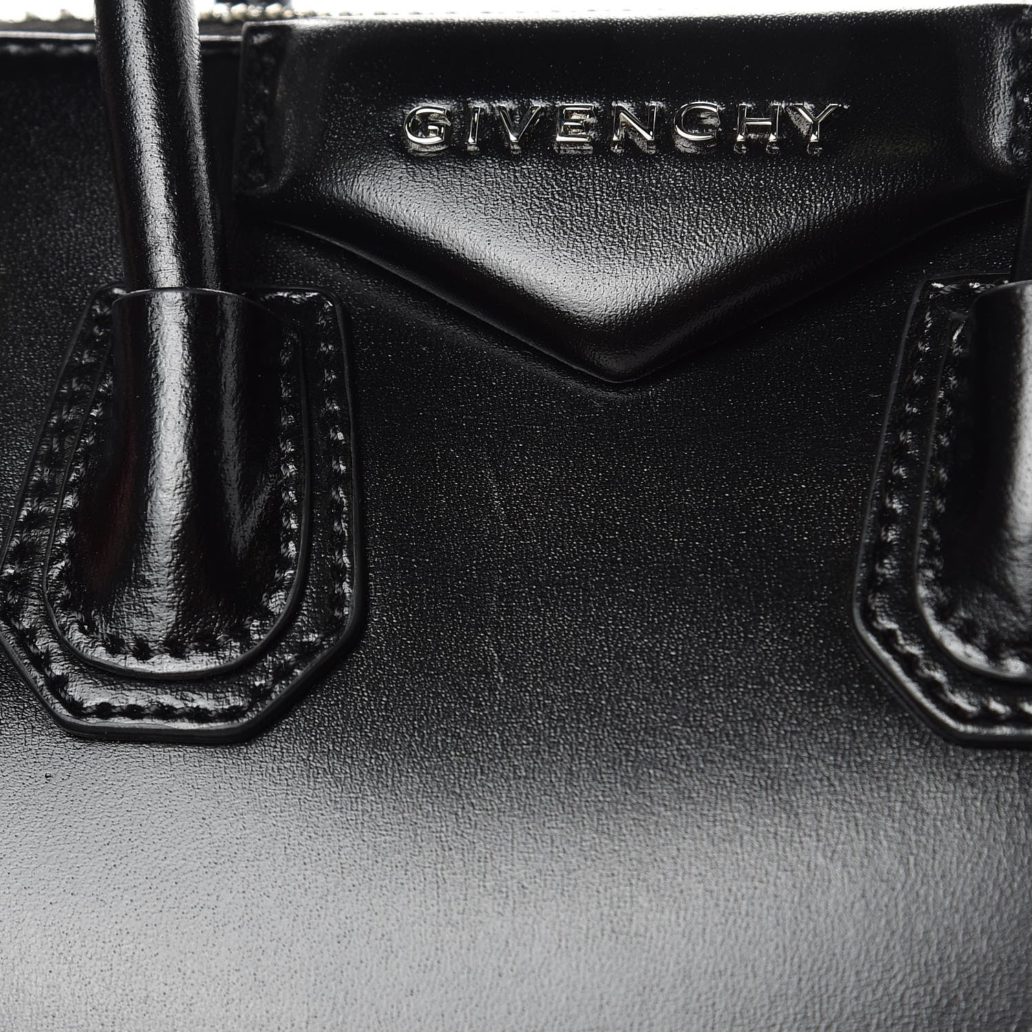 Givenchy Shiny Lord Calfskin Mini Antigona Black 11 of 11
