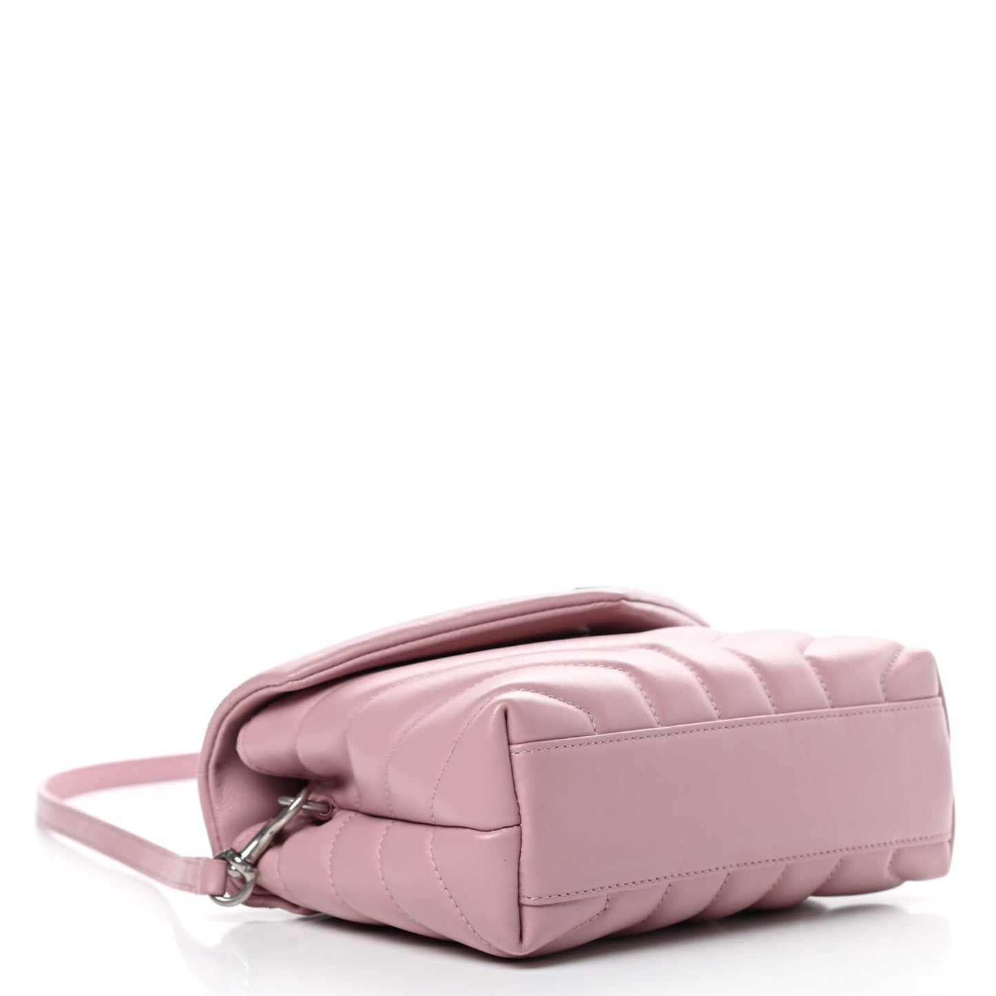 Calfskin Y Quilted Monogram Toy Loulou Crossbody Bag Tender Pink