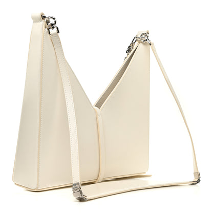 Givenchy Box Calfskin Small Cut Out Shoulder Bag Ivory 3 of 11