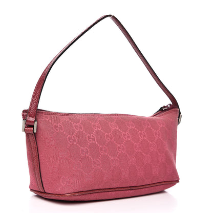 Gucci Monogram Boat Pochette Fuchsia 3 of 13