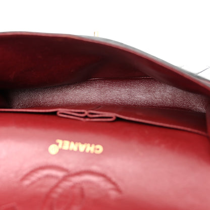 Chanel Lambskin Quilted Medium Double Flap Black 5 of 20