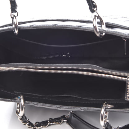 Chanel Caviar Quilted Grand Shopping Tote GST Black 5 of 8