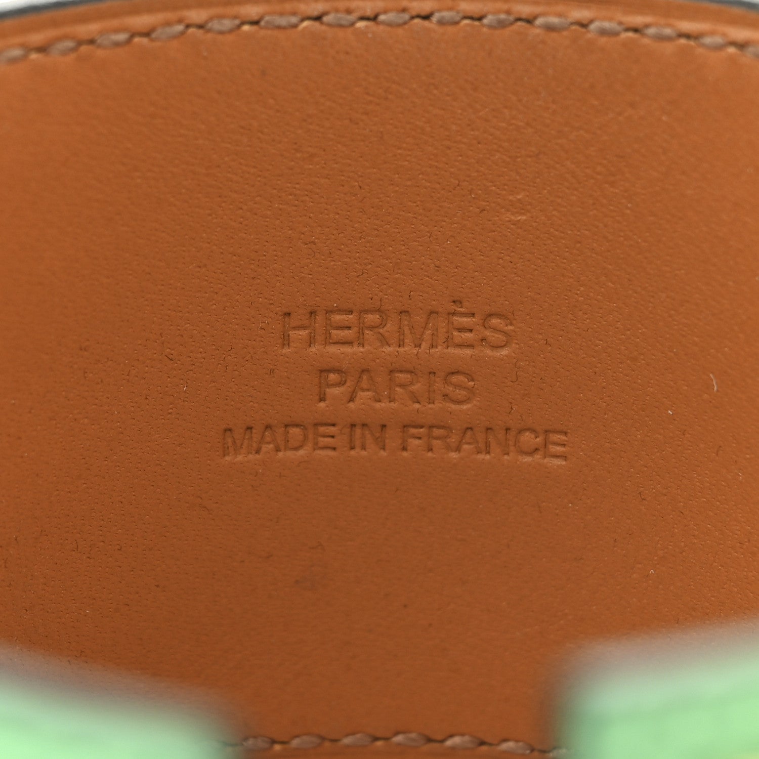 Hermes Chevre Chamkila Collier de Chien CDC Bracelet T2 Vert Comics 4 of 6