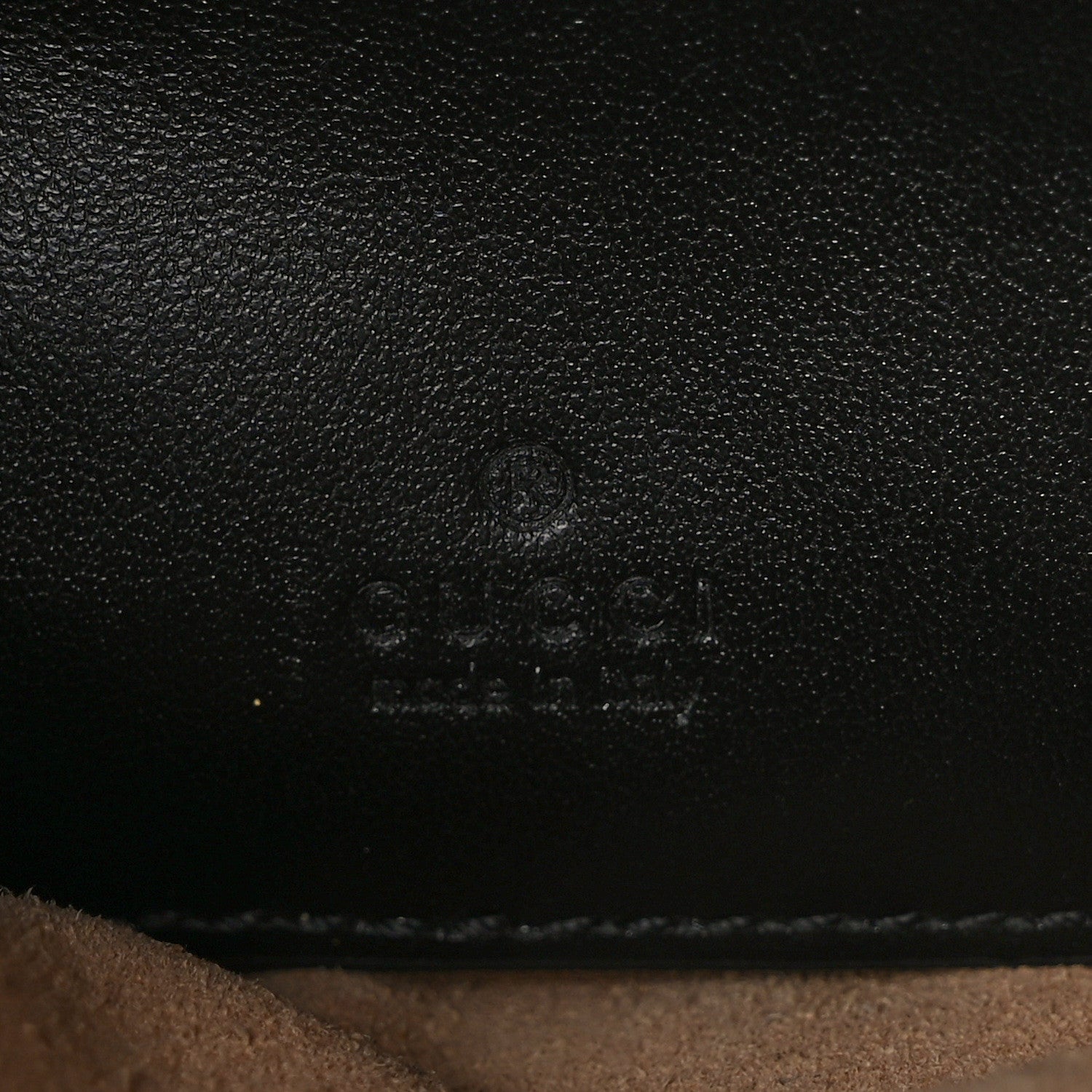 Gucci Calfskin Matelasse Mini GG Marmont Crossbody Bag Black 6 of 9
