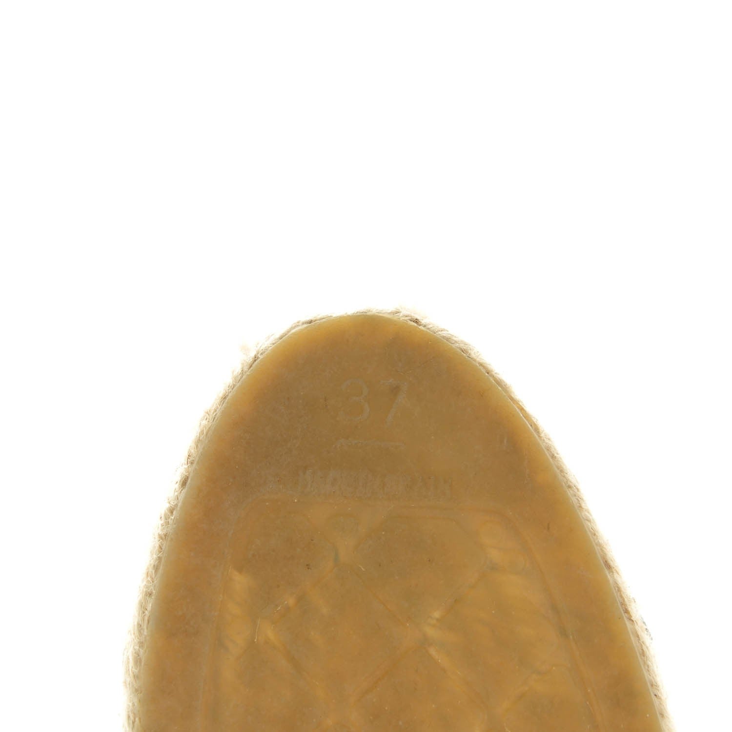 Chanel Lambskin CC Espadrilles 37 Black 6 of 9