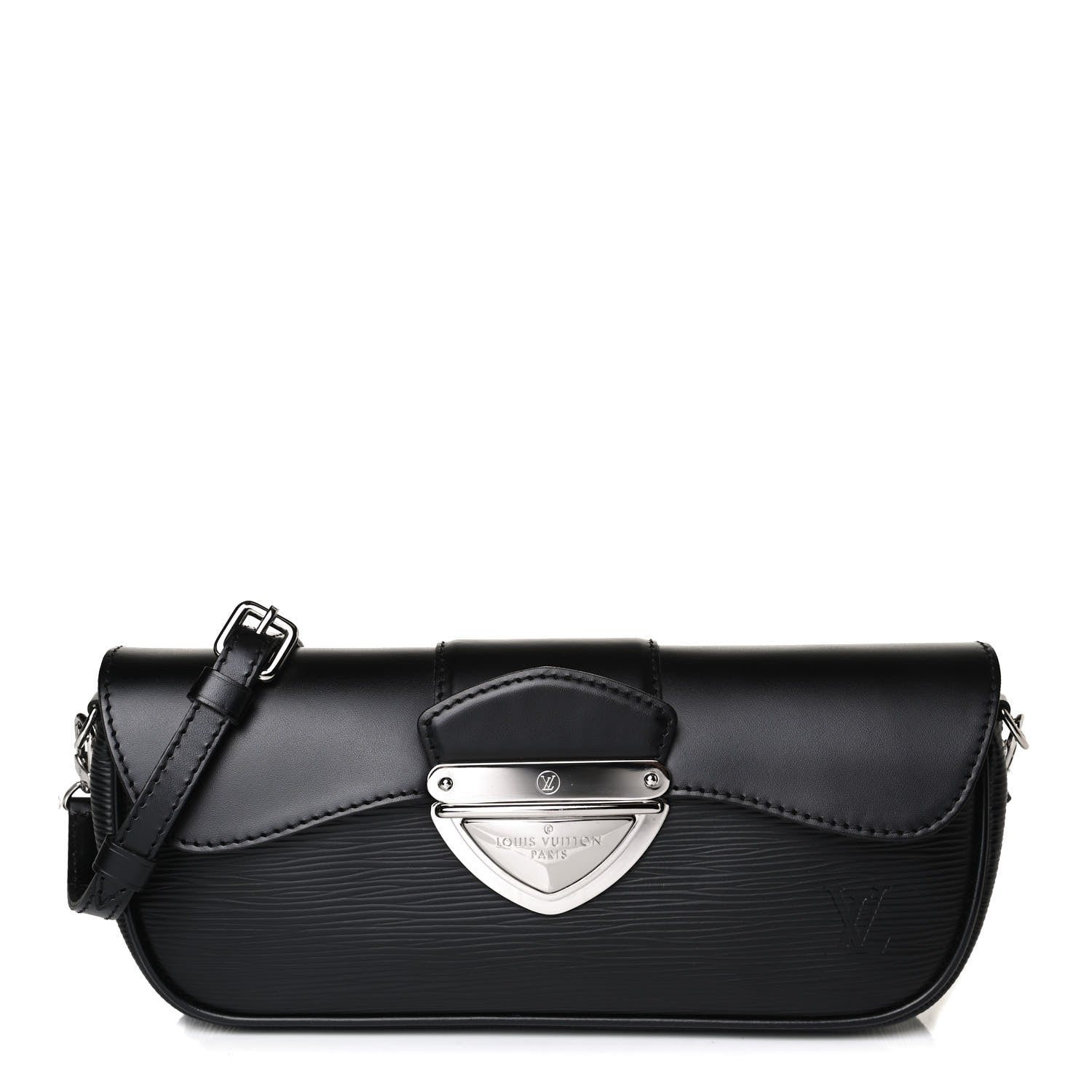 Louis Vuitton Epi Montaigne Clutch Black 13 of 13