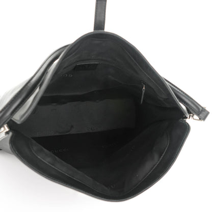 Gucci Calfskin Bardot Shoulder Bag Black 5 of 7