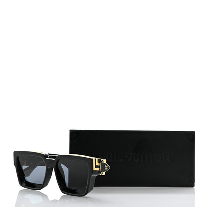 Louis Vuitton Acetate 1.1 Millionaires Sunglasses Z1165E Black 8 of 8