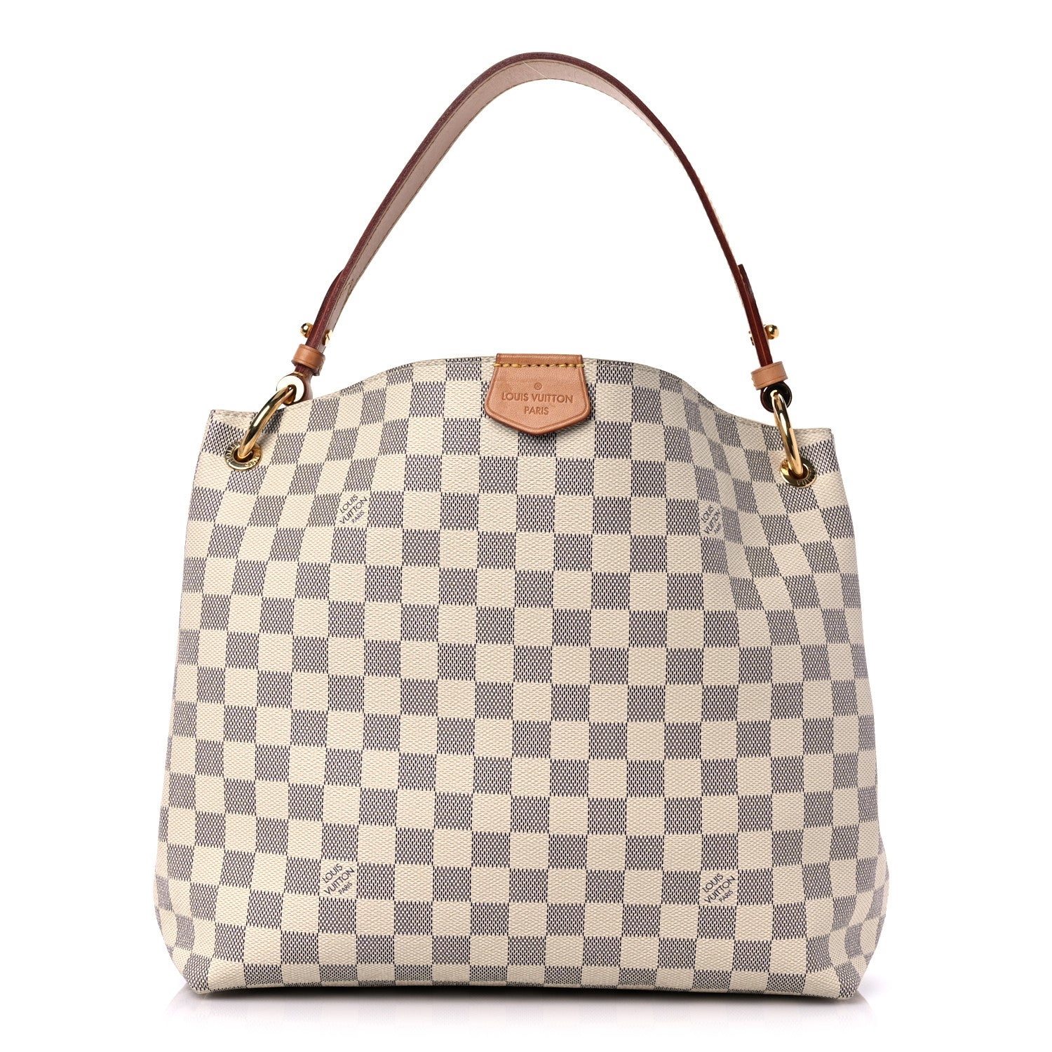 Louis Vuitton Damier Azur Graceful PM Rose Ballerine 1 of 14