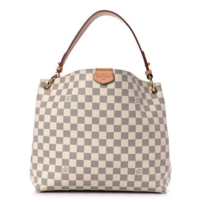 Louis Vuitton Damier Azur Graceful PM Rose Ballerine 1 of 14