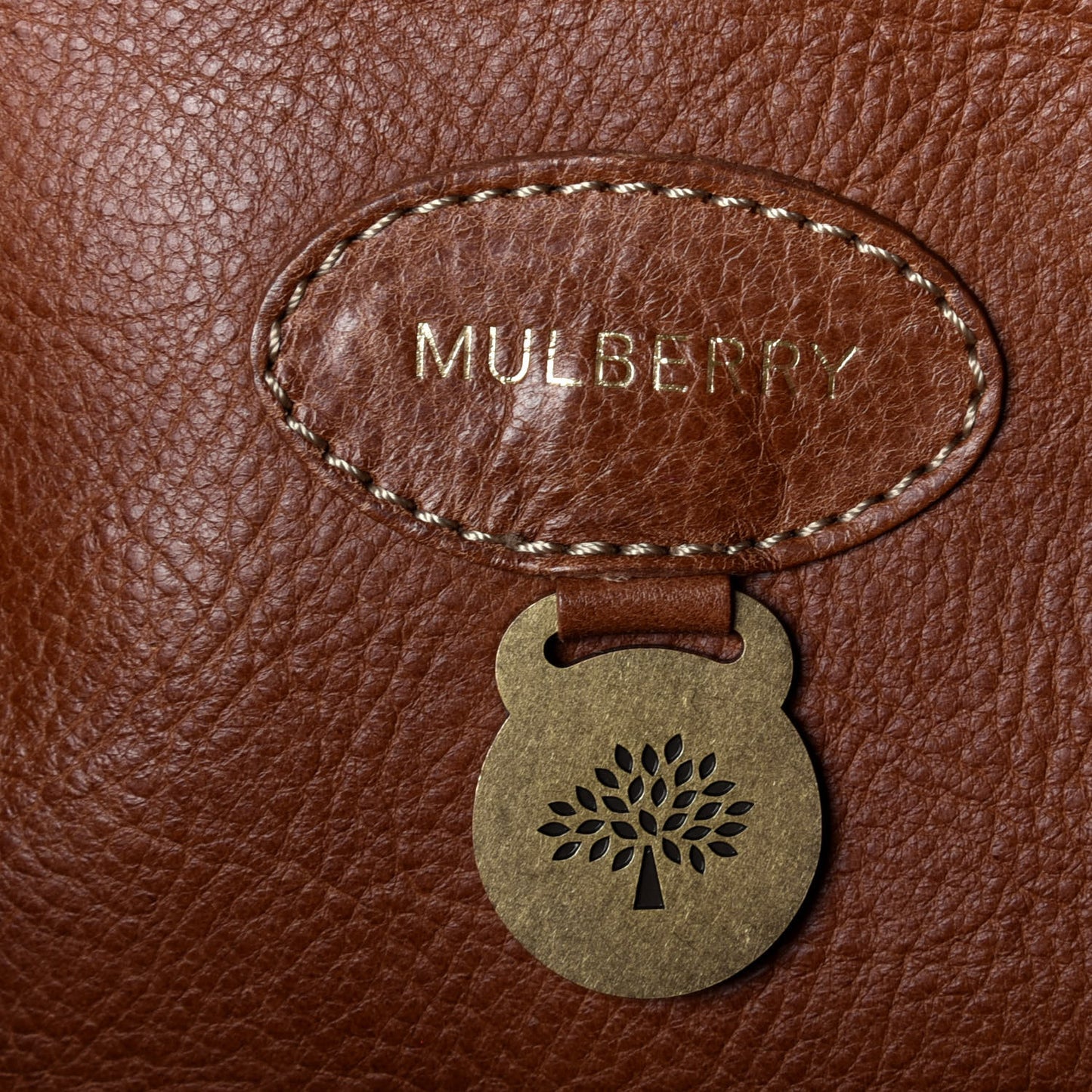 Natural Leather Bayswater Oak