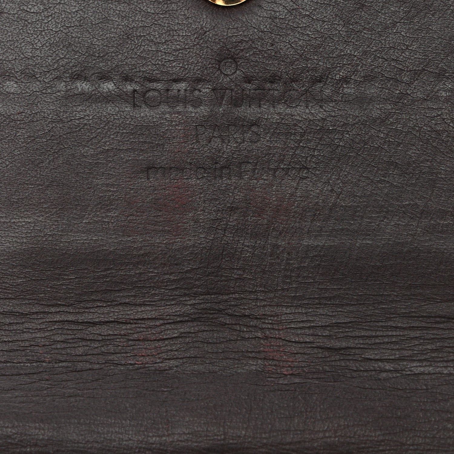 Louis Vuitton Vernis Rayures Sarah Wallet Amarante 6 of 13