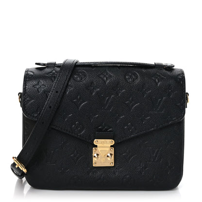 Louis Vuitton Empreinte Pochette Metis Black 1 of 9