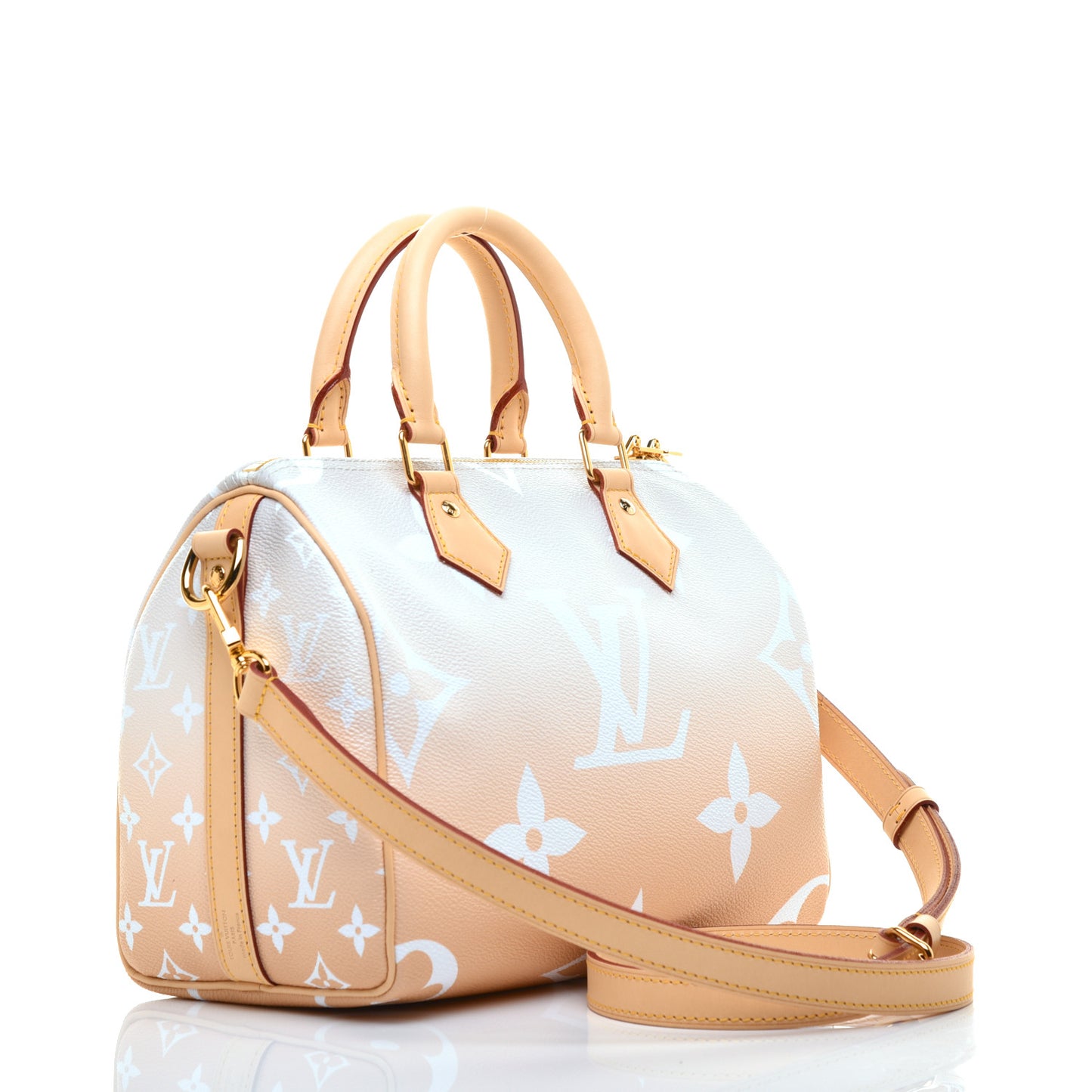 Monogram Giant By The Pool Speedy Bandouliere 25 Brume