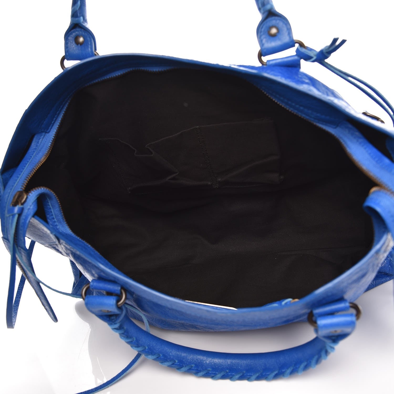 Balenciaga Agneau Classic Hardware City Bleu Lazuli 6 of 8