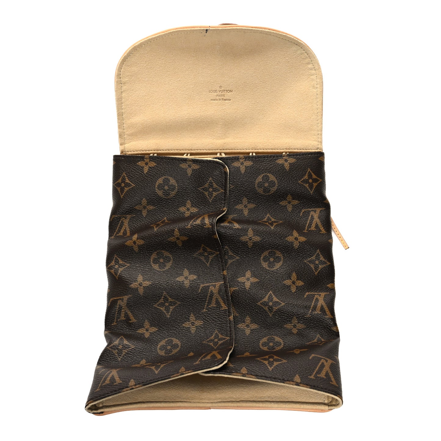 Monogram Jewelry Roll Pouch