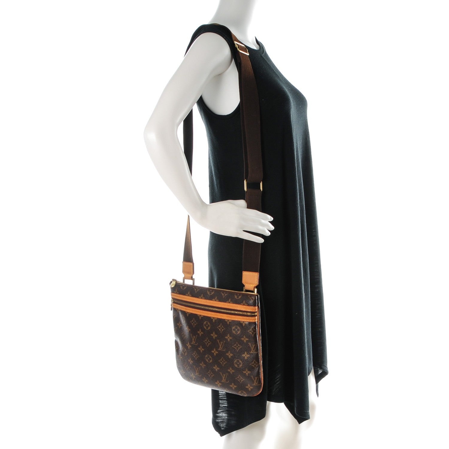 Louis Vuitton Monogram Bosphore Pochette 2 of 7