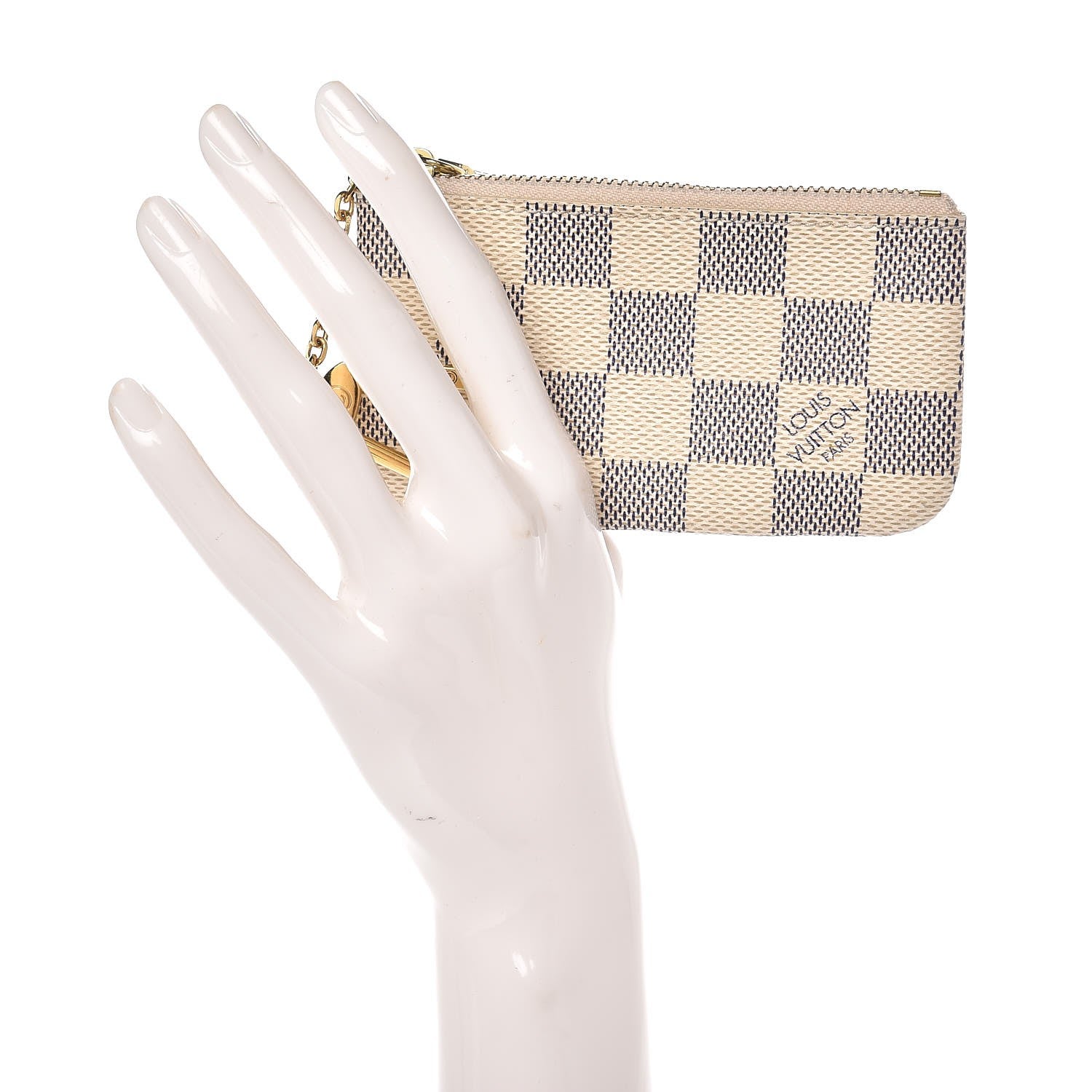 Louis Vuitton Damier Azur Key Pouch 2 of 6