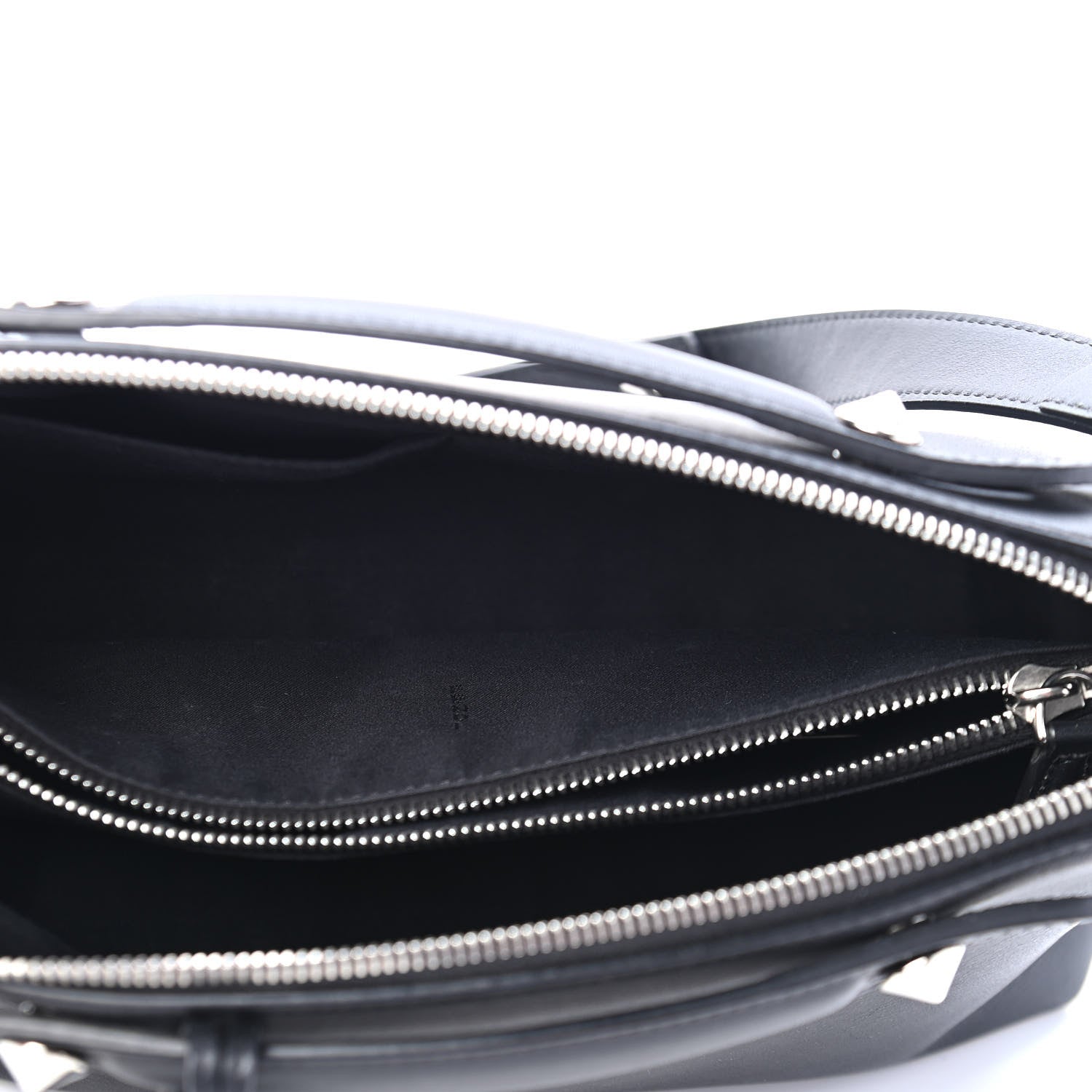 Fendi Vitello Dolce Medium By The Way Boston Bag Black 5 of 9