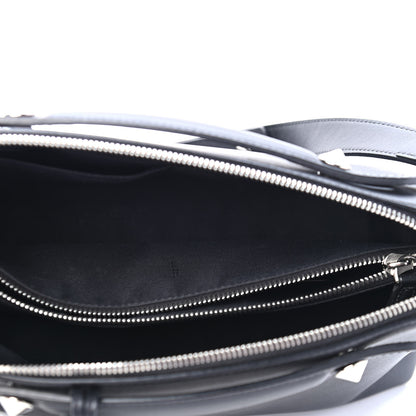 Fendi Vitello Dolce Medium By The Way Boston Bag Black 5 of 9