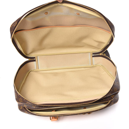 Louis Vuitton Monogram Alize 2 Compartment Luggage Travel Bag 6 of 15