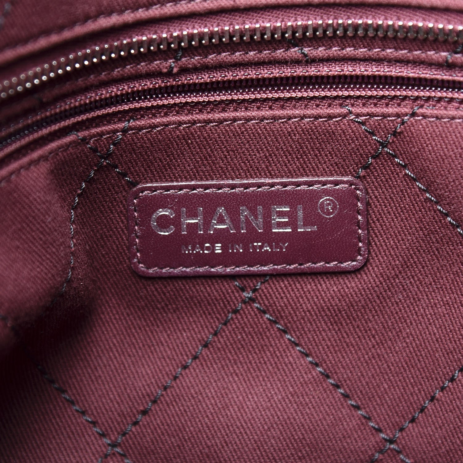Chanel Grained Calfskin Quilted Small Daily Shopping Tote Black 6 of 12