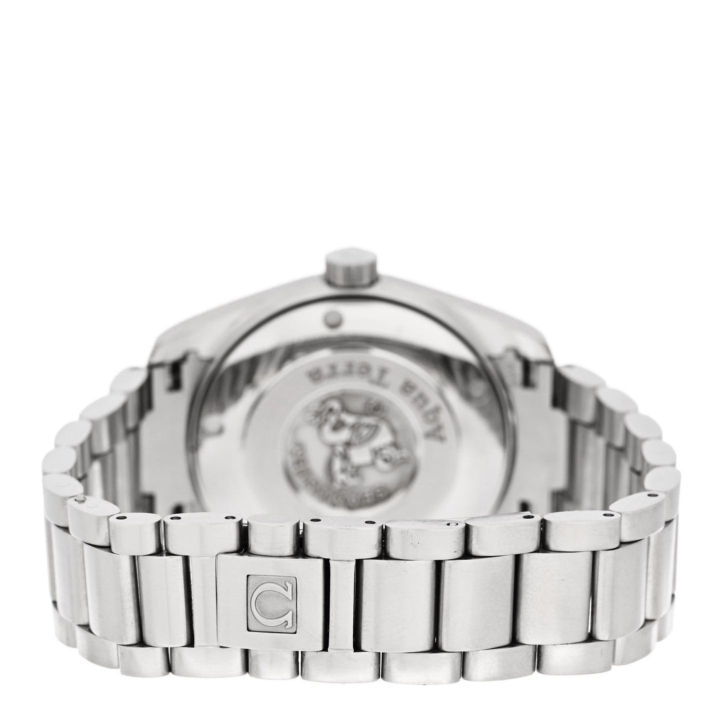 Stainless Steel 36mm Seamaster Aqua Terra Quartz Watch Black 2518.50