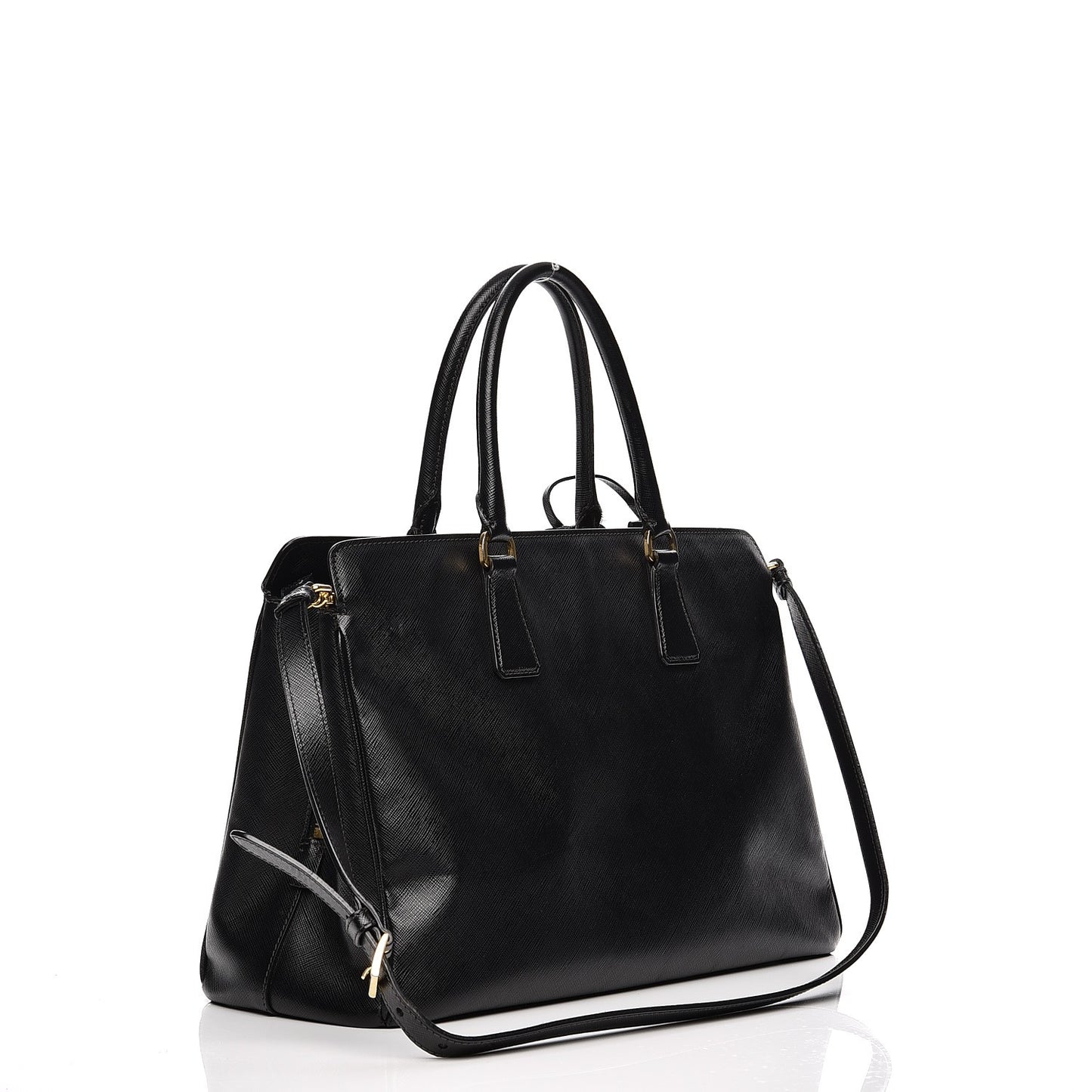 Saffiano Lux Tote Nero Black