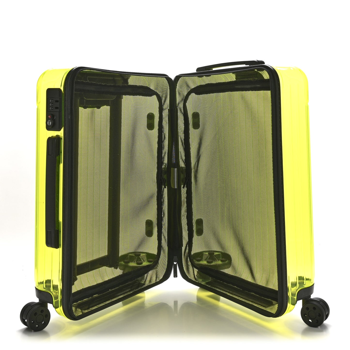 Transparent Polycarbonate Essential Cabin Neon Lime Yellow