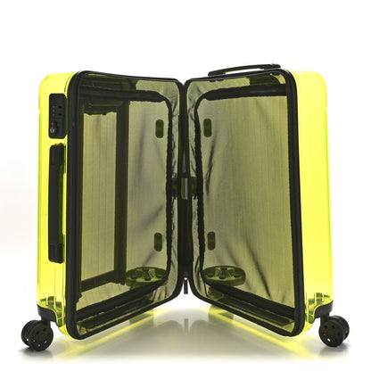 Rimowa Transparent Polycarbonate Essential Cabin Neon Lime Yellow 4 of 13