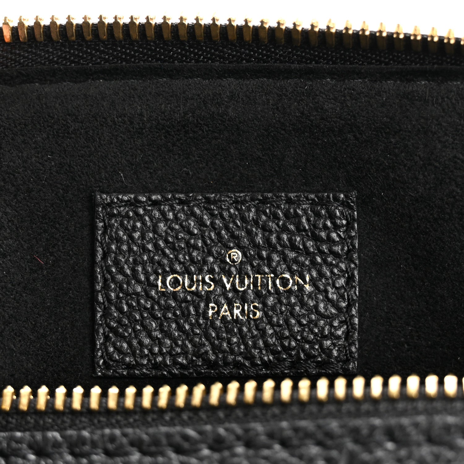 Louis Vuitton Empreinte Monogram Giant Speedy Bandouliere 25 Black 6 of 14