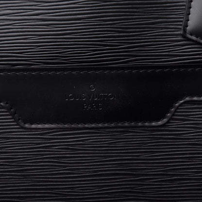 Louis Vuitton Epi Sac De Ville Bourget Black 9 of 11