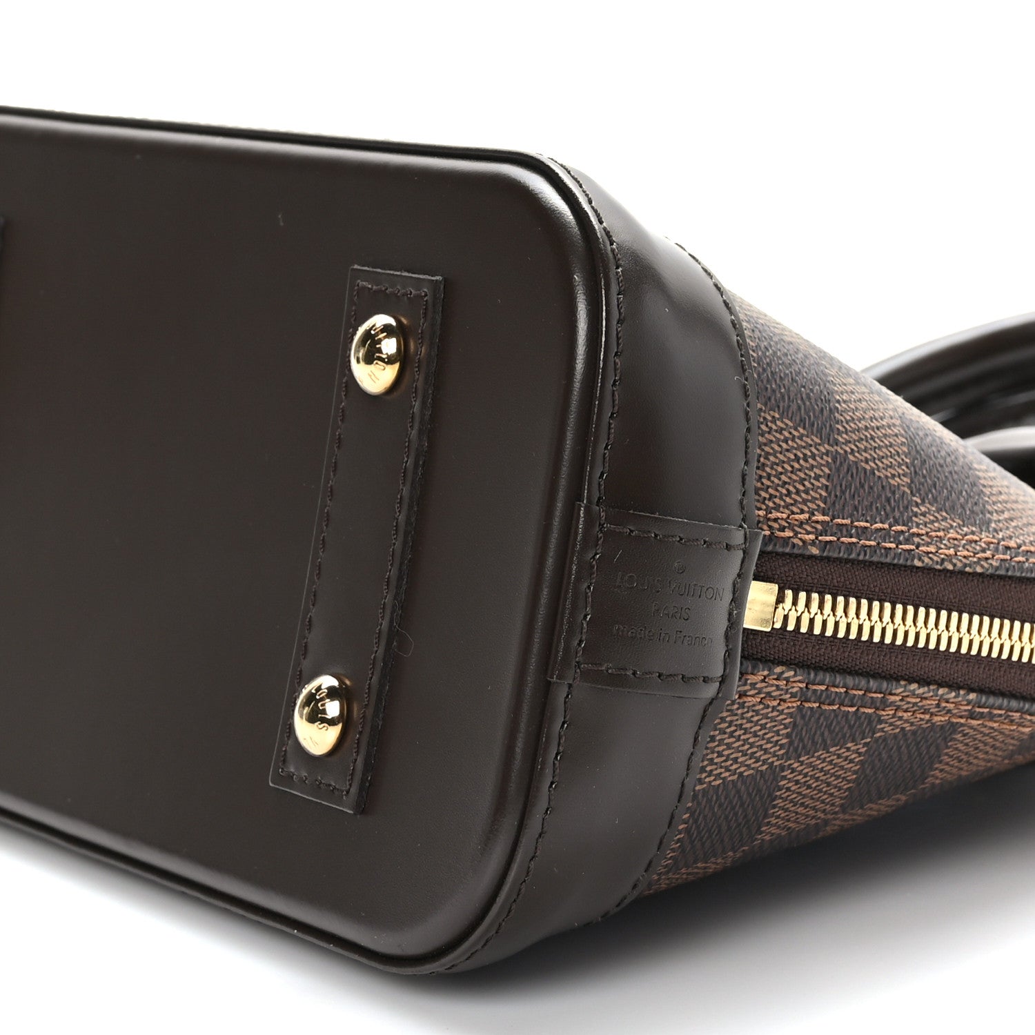 Louis Vuitton Damier Ebene Alma BB 8 of 8