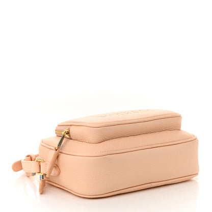 Burberry Grained Calfskin Small Camera Bag Peach Pink 4 of 11