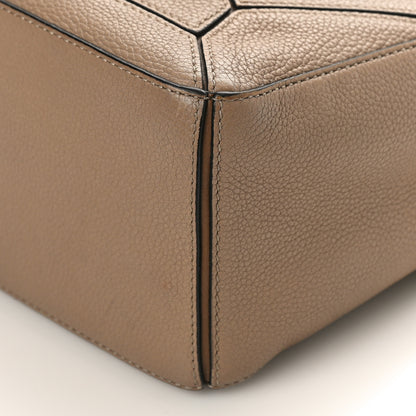 Loewe Grained Calfskin Small Puzzle Bag Sand Mink 8 of 8