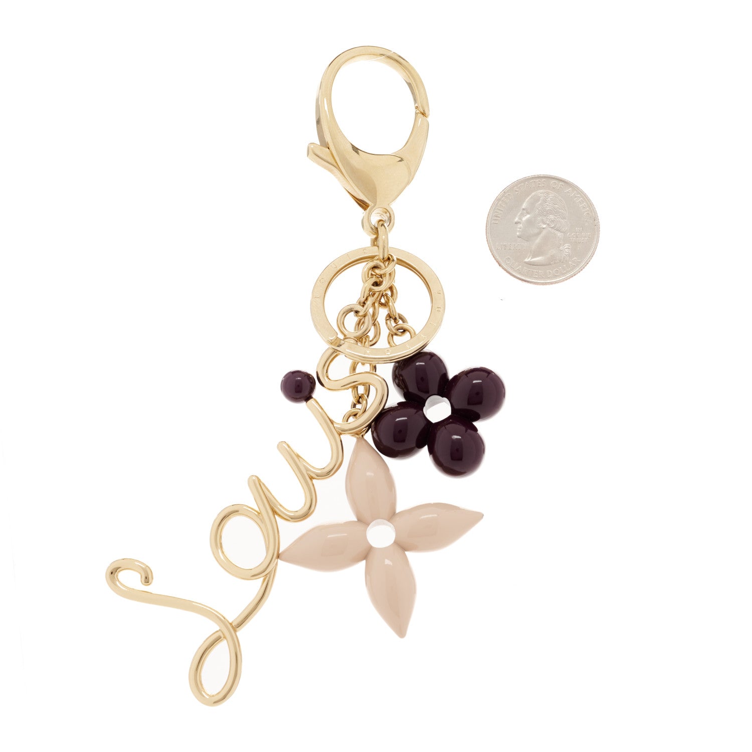 Louis Vuitton Resin Louis Bag Charm Key Holder 2 of 5