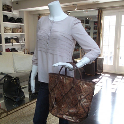 Bottega Veneta Python Origami Tote 2 of 10
