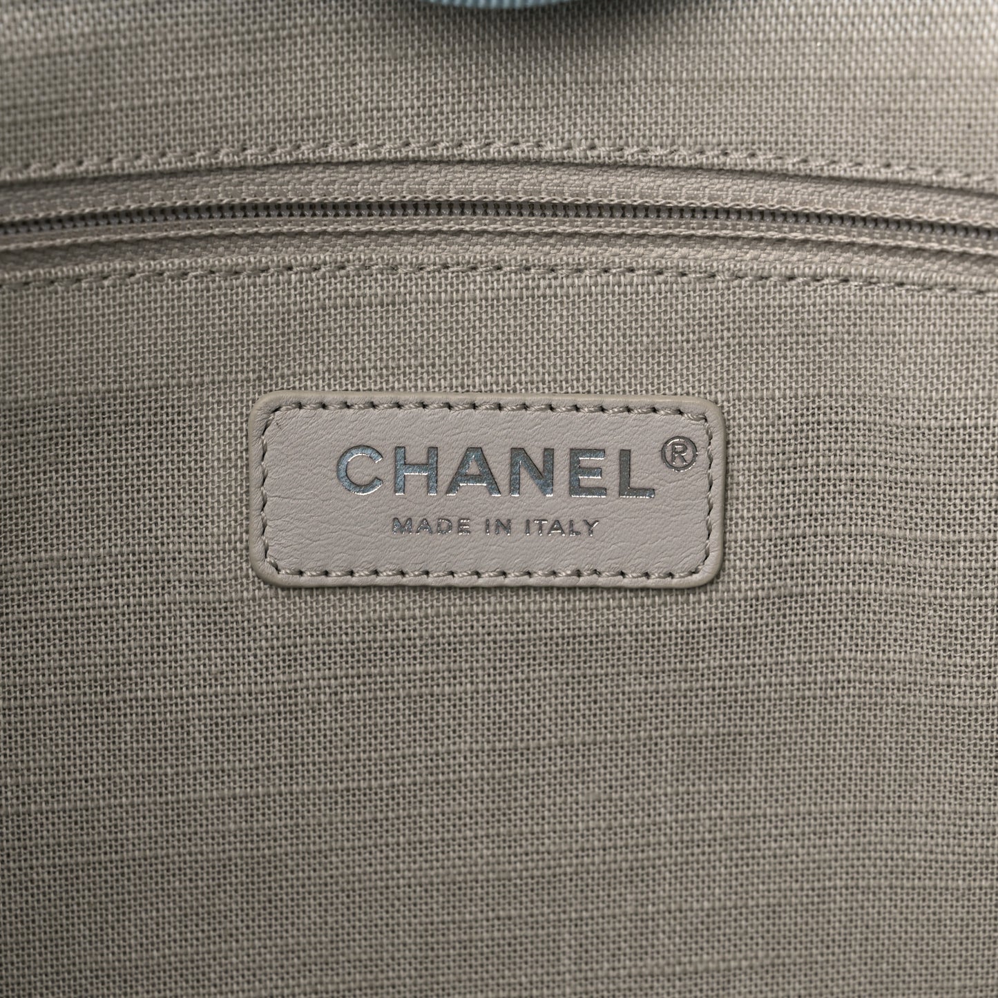 Mixed Fibers Small Deauville Tote Light Blue