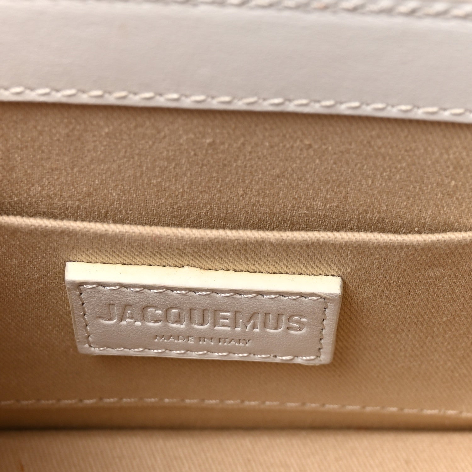 Jacquemus Smooth Calfskin Le Chiquito Moyen White 6 of 9