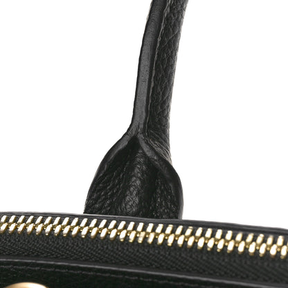 Louis Vuitton Taurillon City Steamer PM Black 10 of 11