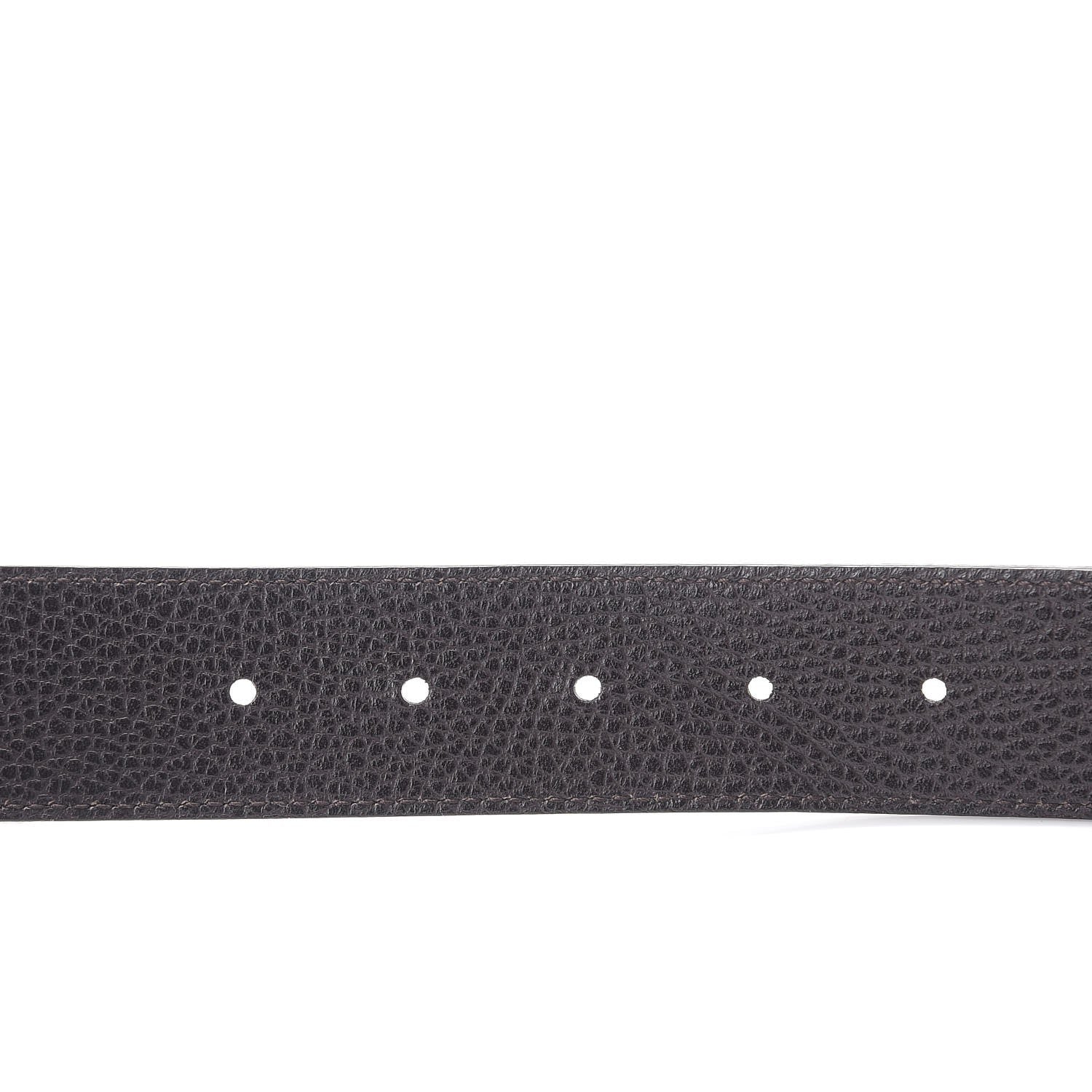 Gucci Calfskin Double G Reversible 37mm Belt 70 28 Black Cocoa 7 of 9