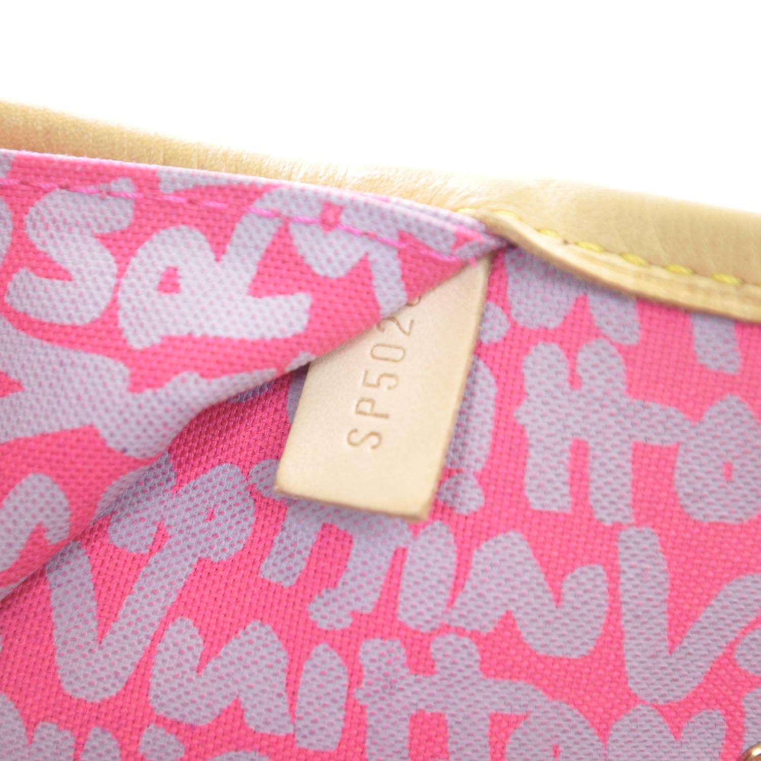 Louis Vuitton Monogram Graffiti Neverfull GM Fuchsia 9 of 9
