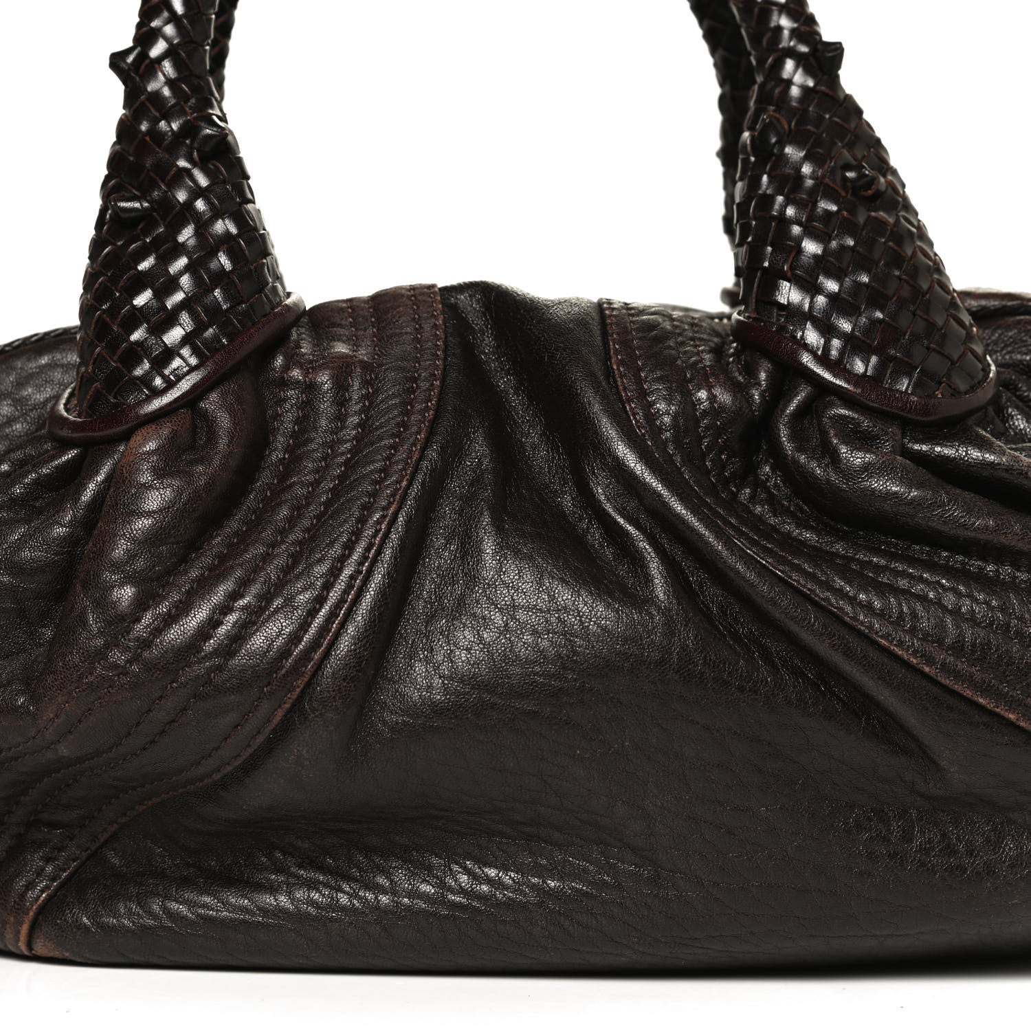 Fendi Nappa Nuvolata Spy Bowler Moro 7 of 11