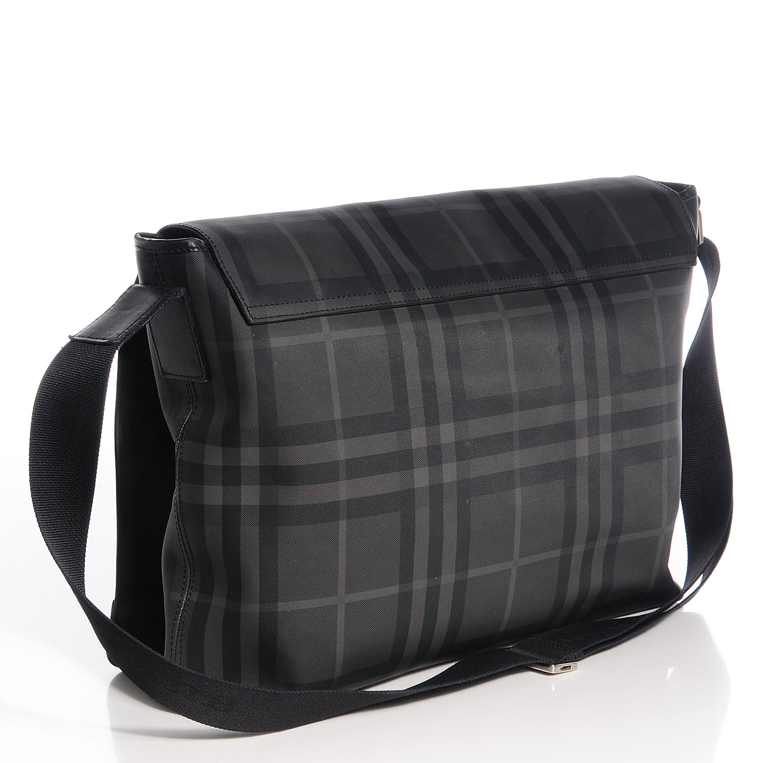 Burberry Smoked Check Messenger Bag 3 of 9