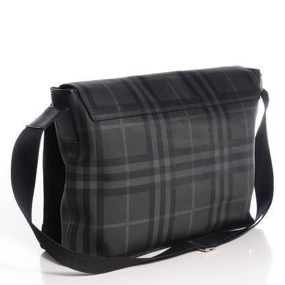 Burberry Smoked Check Messenger Bag 3 of 9