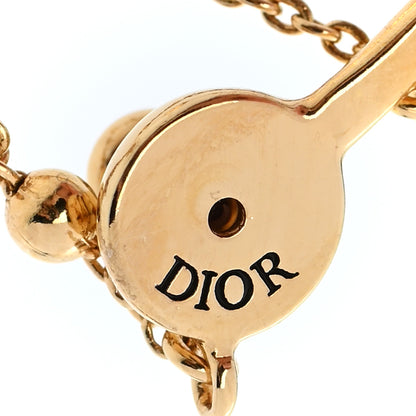 Christian Dior Pearl Shiny-D Earring Gold 4 of 4