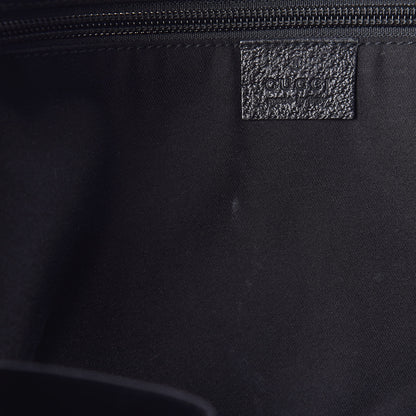 Gucci GG Monogram Medium Web Handle Double Pocket Tote Black 8 of 16