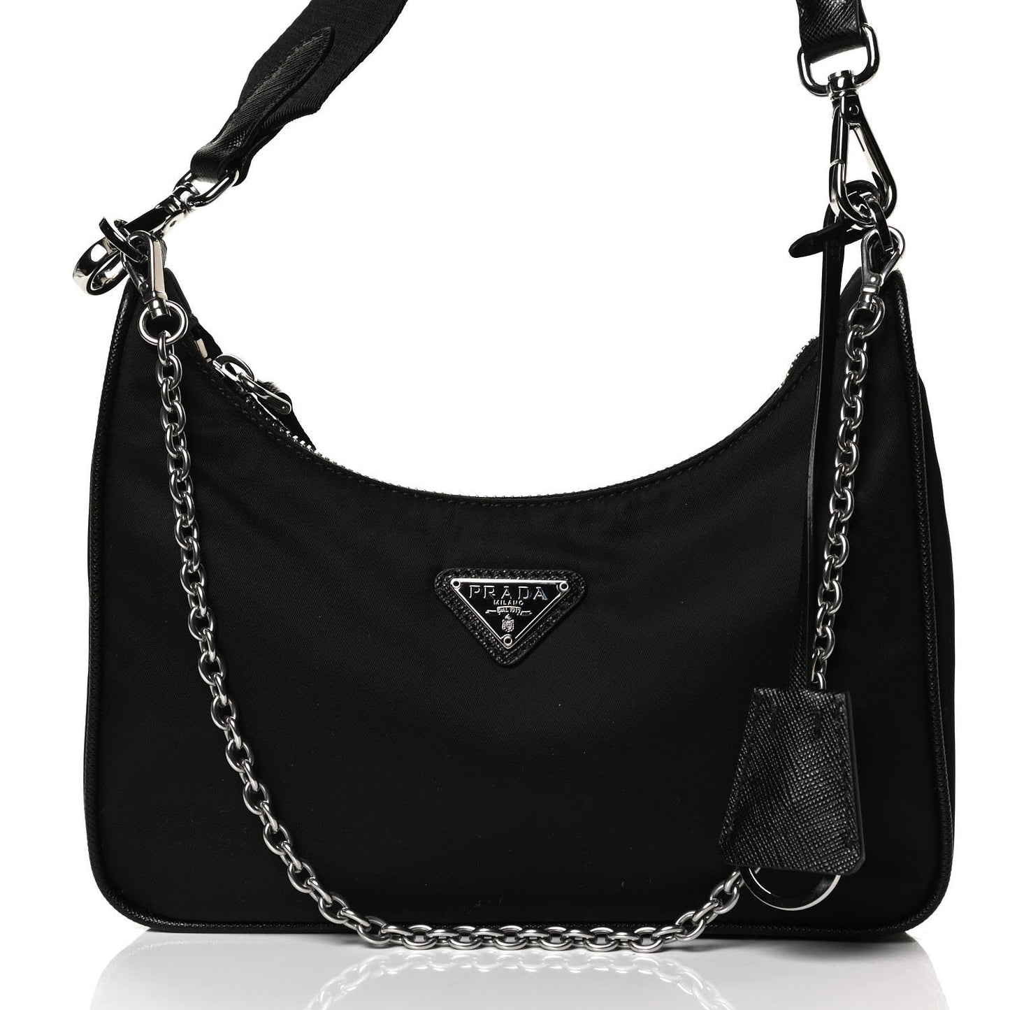 Nylon Re-Edition 2005 Shoulder Bag Black
